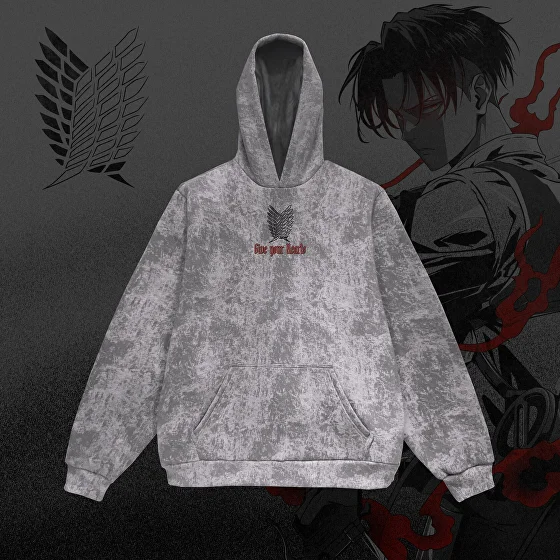 Attack on Titan Levi Ackerman's hoodie