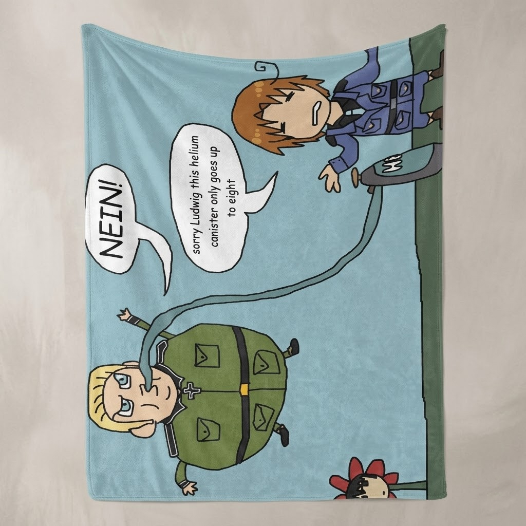 Hetalia Meme Blanket