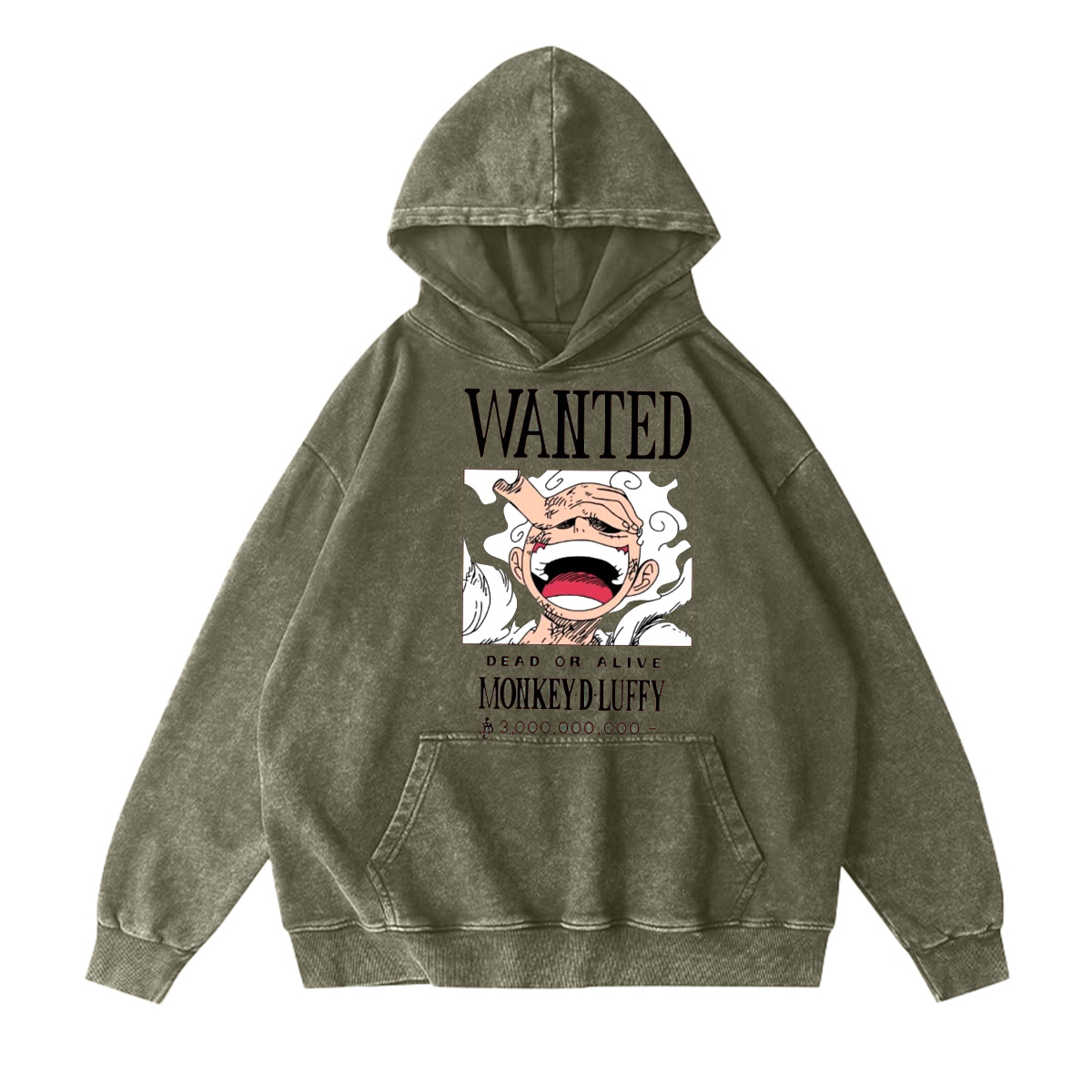 ONE POECE LUFFY Vintage washed T-shirt/Crewneck/Hoodie