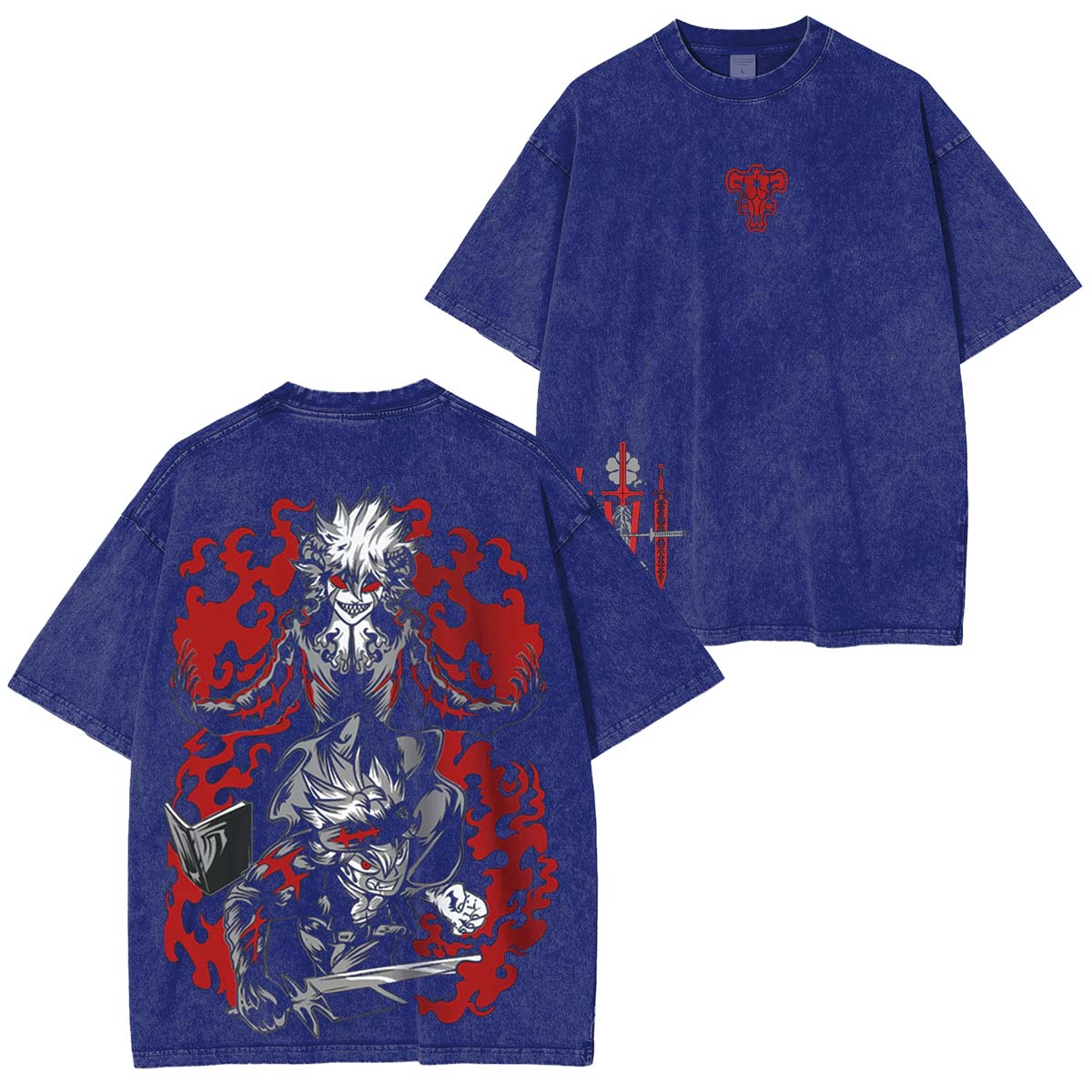 Asta Black Clover Oversized T-Shirt