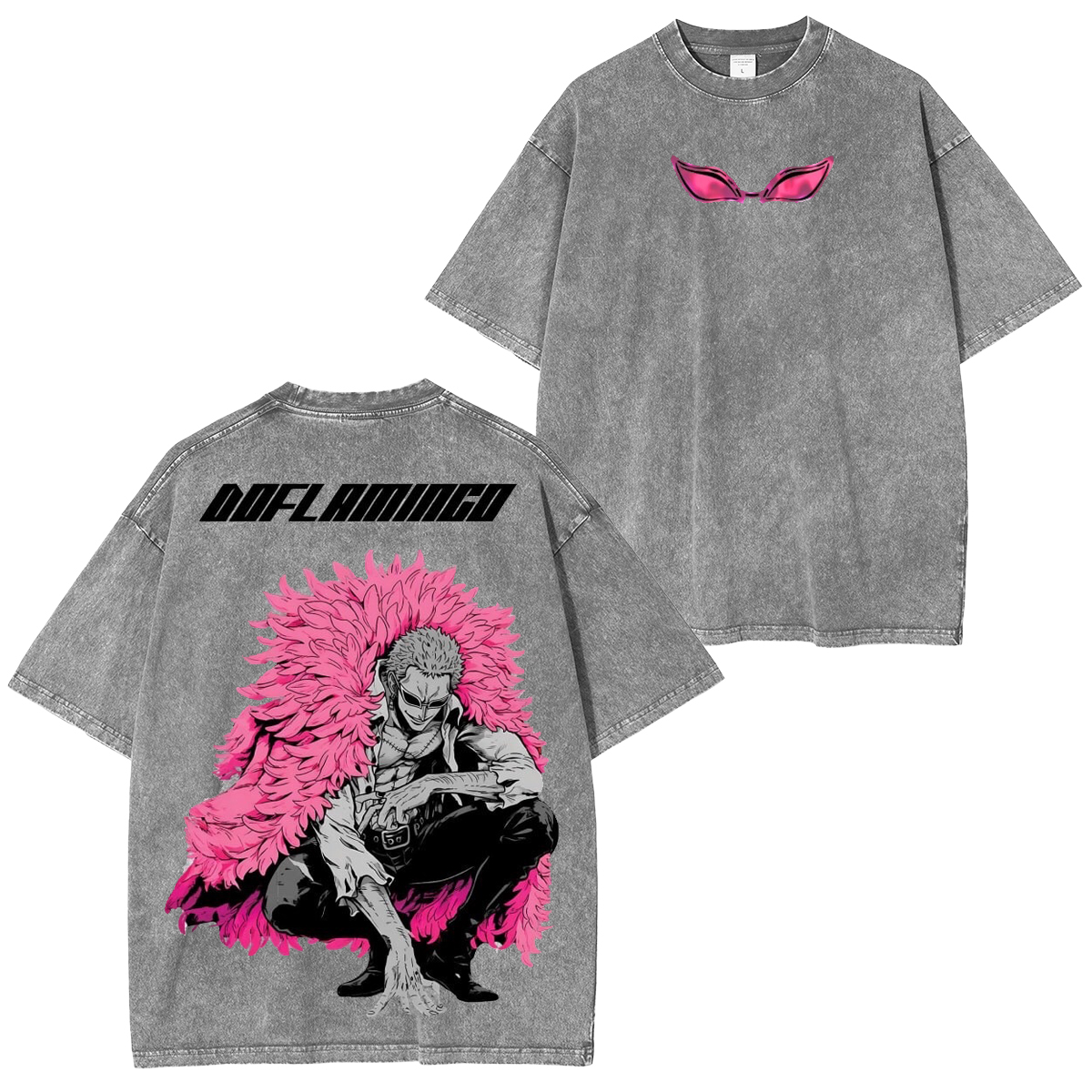 Donquixote Doflamingo:One Piece Rule your world in true Doffy style  Vintage Washed Unisex T-Shirt
