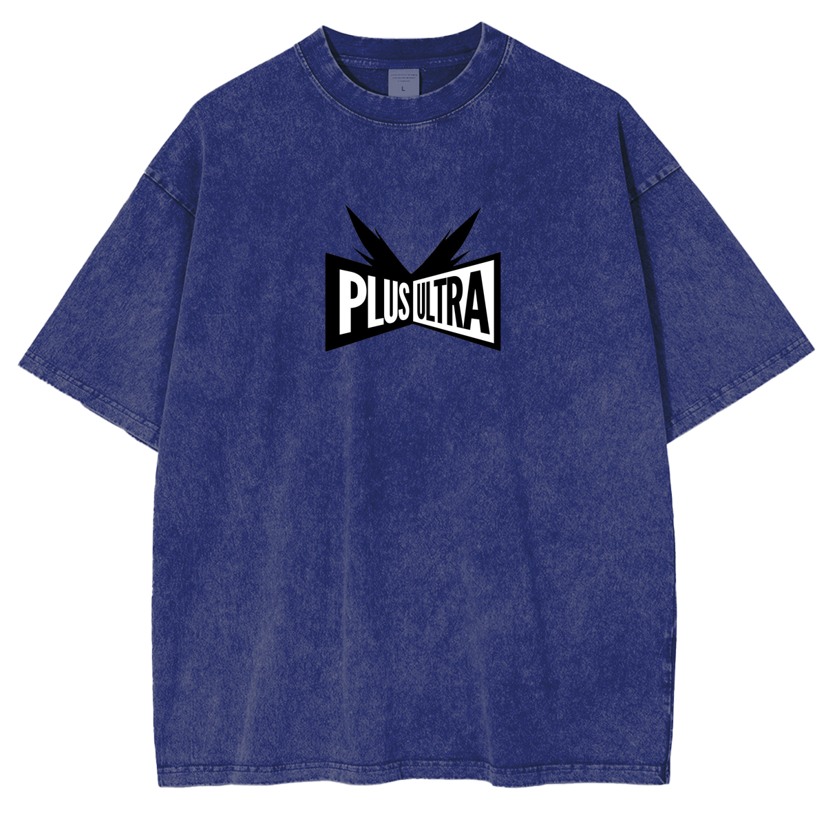 My Hero Academia Double Print Oversize Anime Manga Acid Washed Cotton T-ShirtDouble Print Oversize Anime Manga Acid Washed Cotton T-Shirt