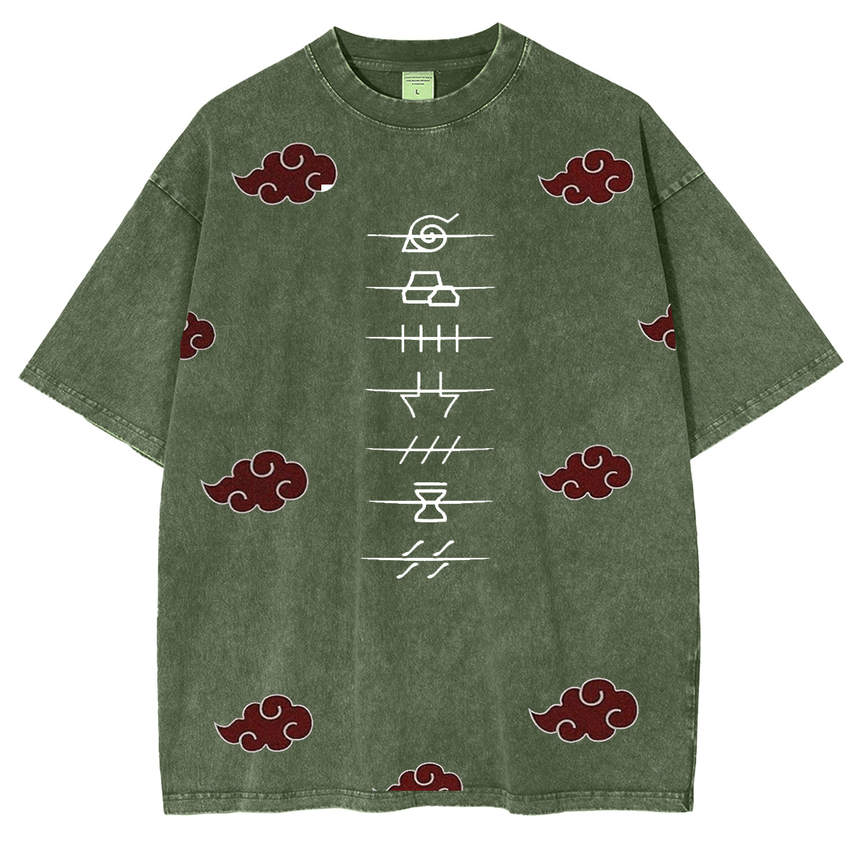  Naruto Vintage washed T-shirt/Crewneck/Hoodie