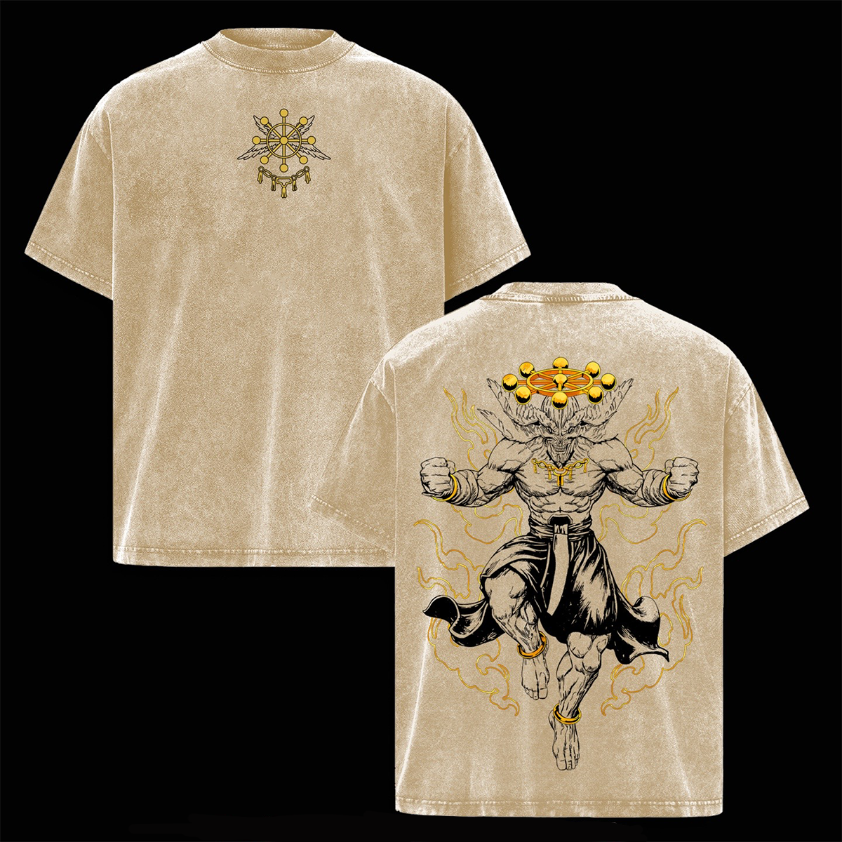 Mahoraga Washed T-shirt/Crewneck/Hoodie