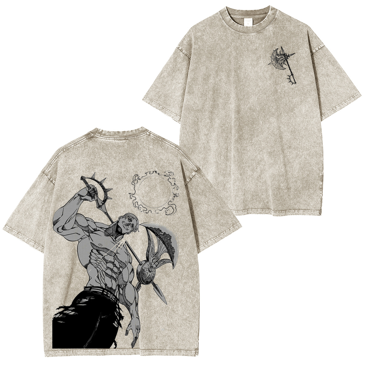 The Seven Deadly Sins Vintage washed T-shirt/Crewneck/Hoodie