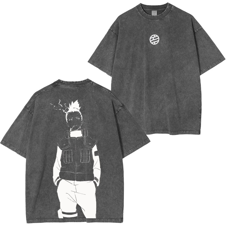 Shikamaru Nara Unisex Vintage Anime T-shirt