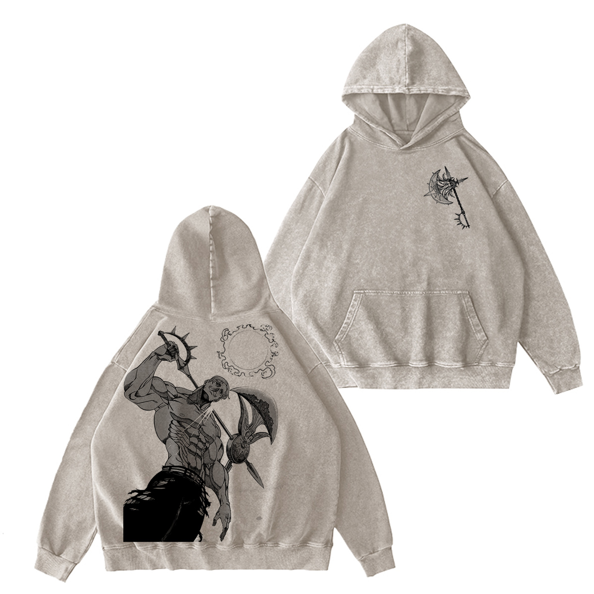 The Seven Deadly Sins Vintage washed T-shirt/Crewneck/Hoodie