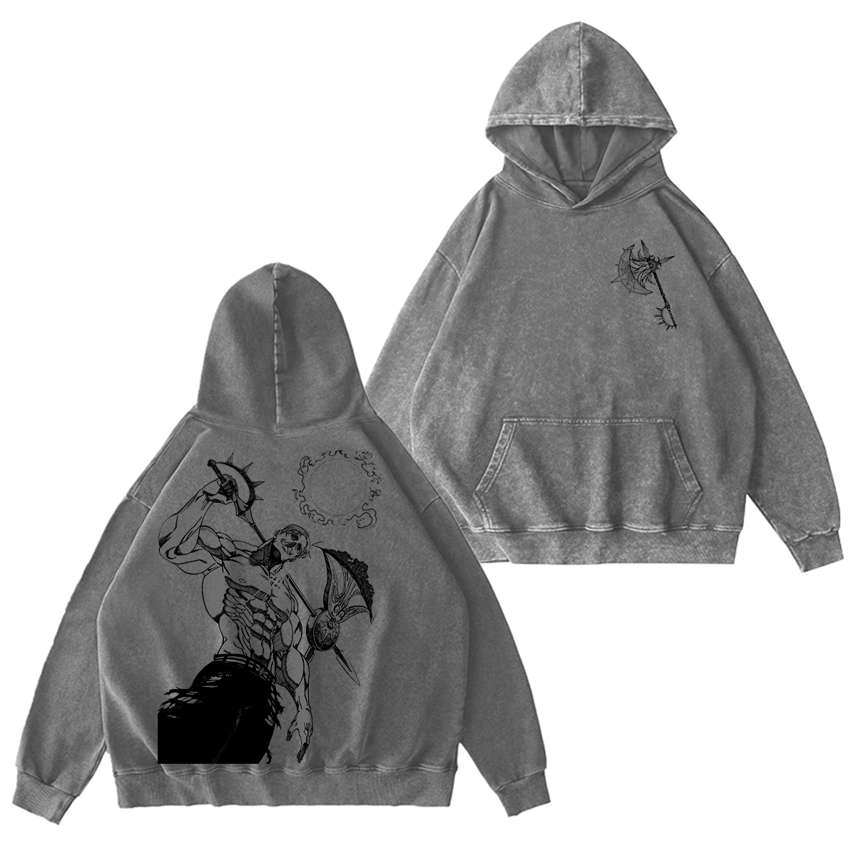 The Seven Deadly Sins Vintage washed T-shirt/Crewneck/Hoodie