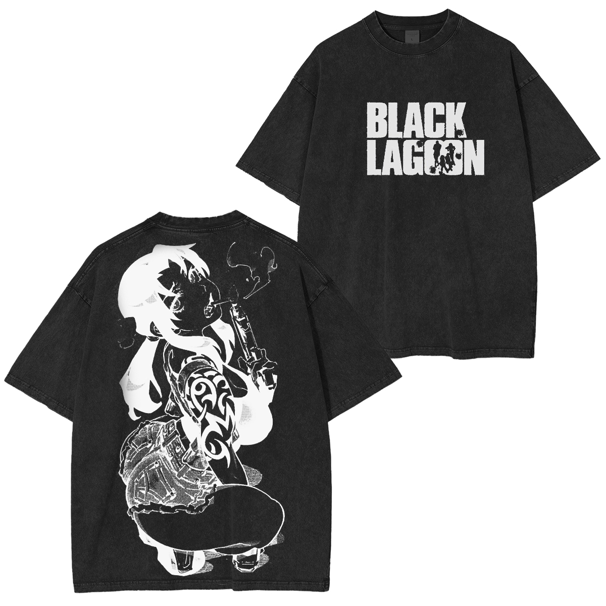 [Copy]Akaza,Demon Slayer Vintage Tee
