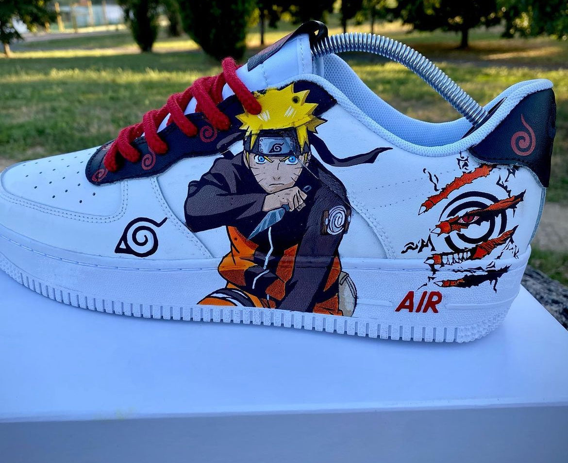 Naruto Minato x Itachi  AF1 Anime Shoes