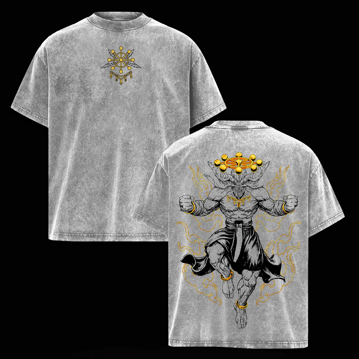 Mahoraga Washed T-shirt/Crewneck/Hoodie