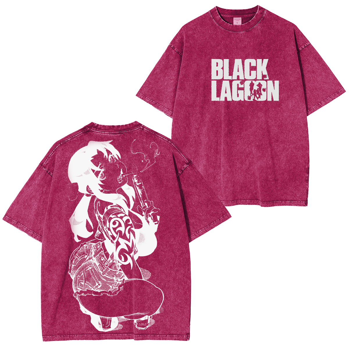 [Copy]Akaza,Demon Slayer Vintage Tee