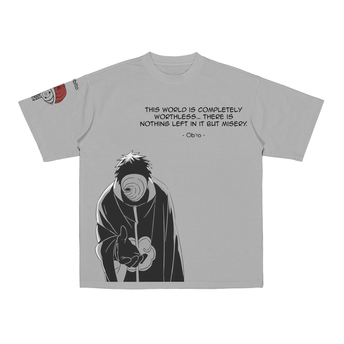Naruto:Madara Uchiha Vintage Tee