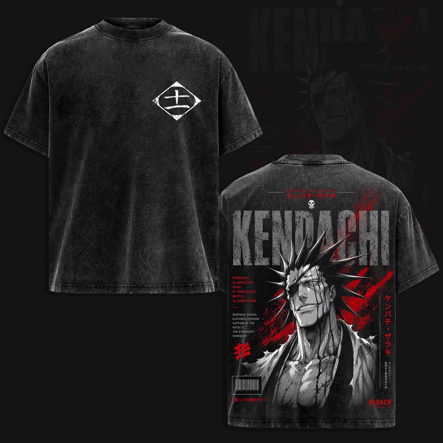 BLEACH: Thousand-Year Blood War Unisex Washed T-shirt/Crewneck/Hoodie