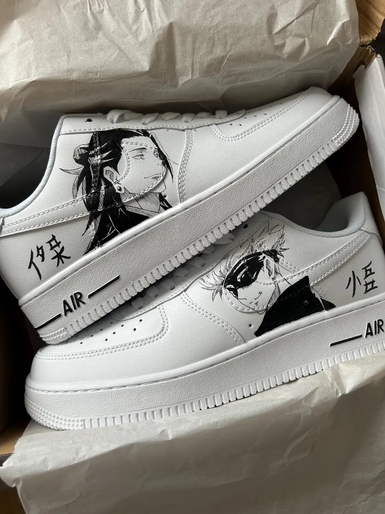 Tokyo Ghoul: Juuzou Suzuya VS Ken Kaneki Force 1s Shoes