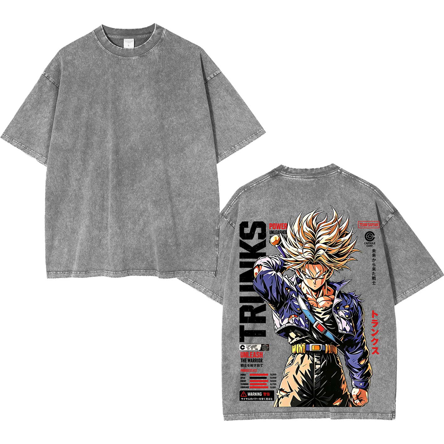 Dragon Ball Vintage Unisex  Washed T-Shirt