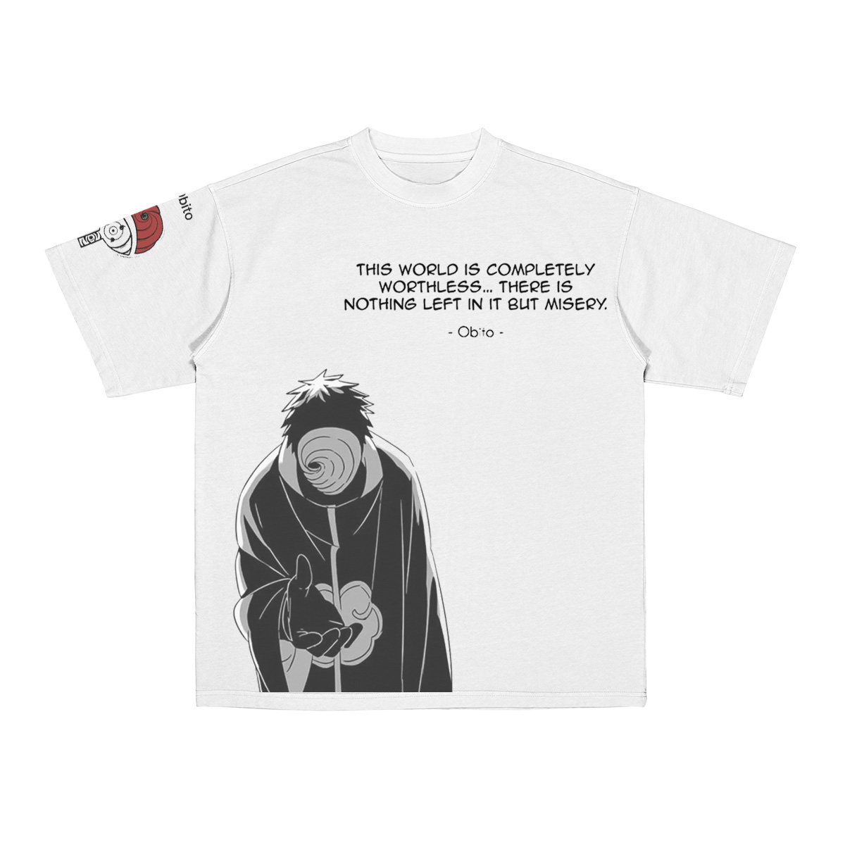 Naruto:Madara Uchiha Vintage Tee
