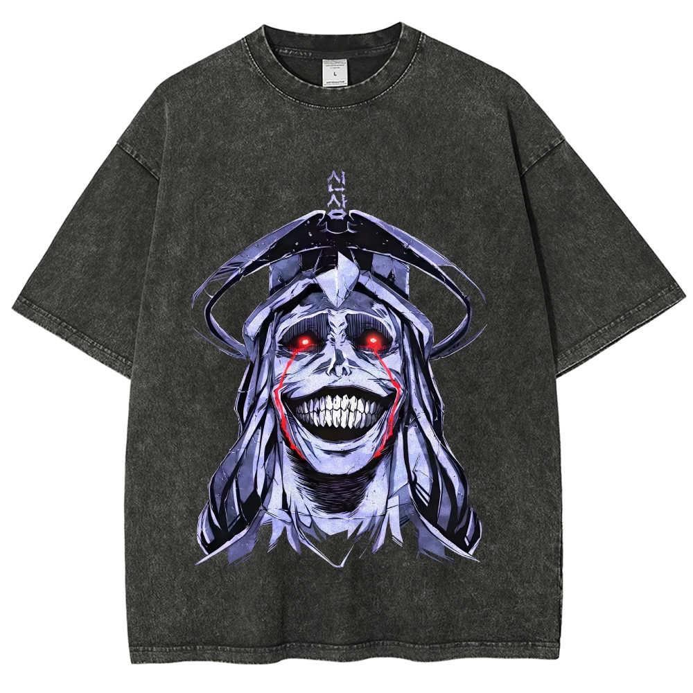 Solo Leveling Unisex Fit Washed T-Shirt