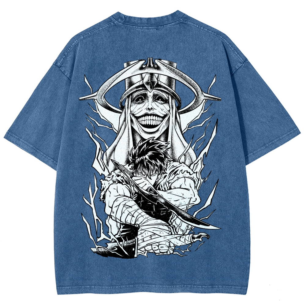 Solo Leveling Unisex Fit Washed T-Shirt