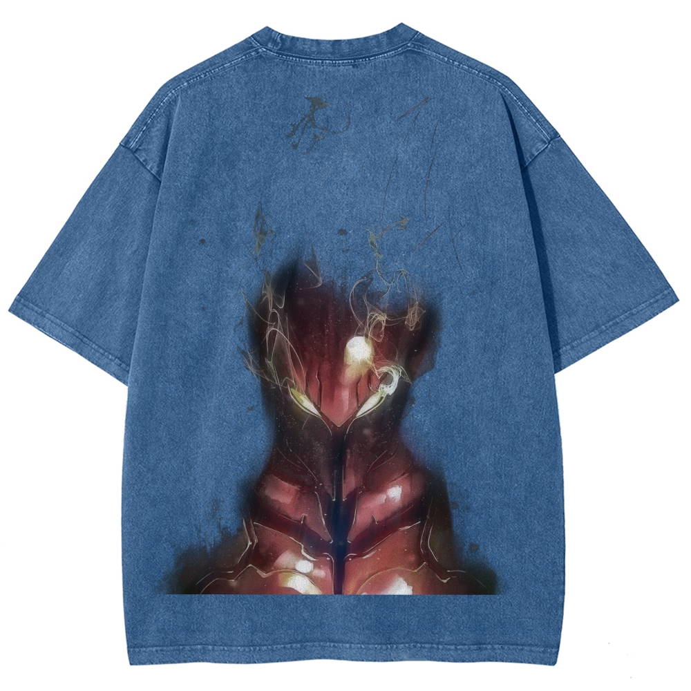 solo leveling Unisex Fit Washed T-Shirt 2501009733