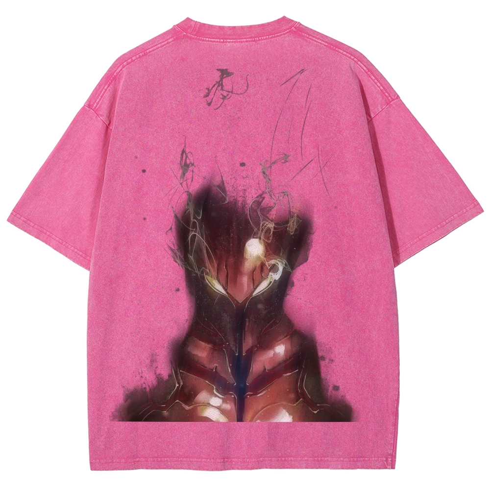 solo leveling Unisex Fit Washed T-Shirt 2501009733