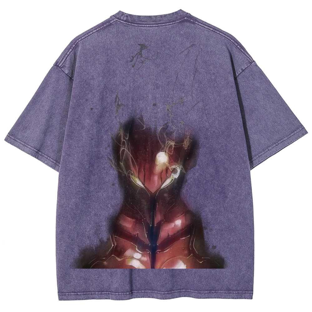 solo leveling Unisex Fit Washed T-Shirt 2501009733