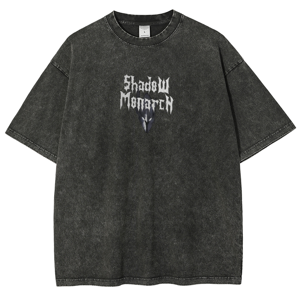 solo leveling Unisex Fit Washed T-Shirt 2501009739