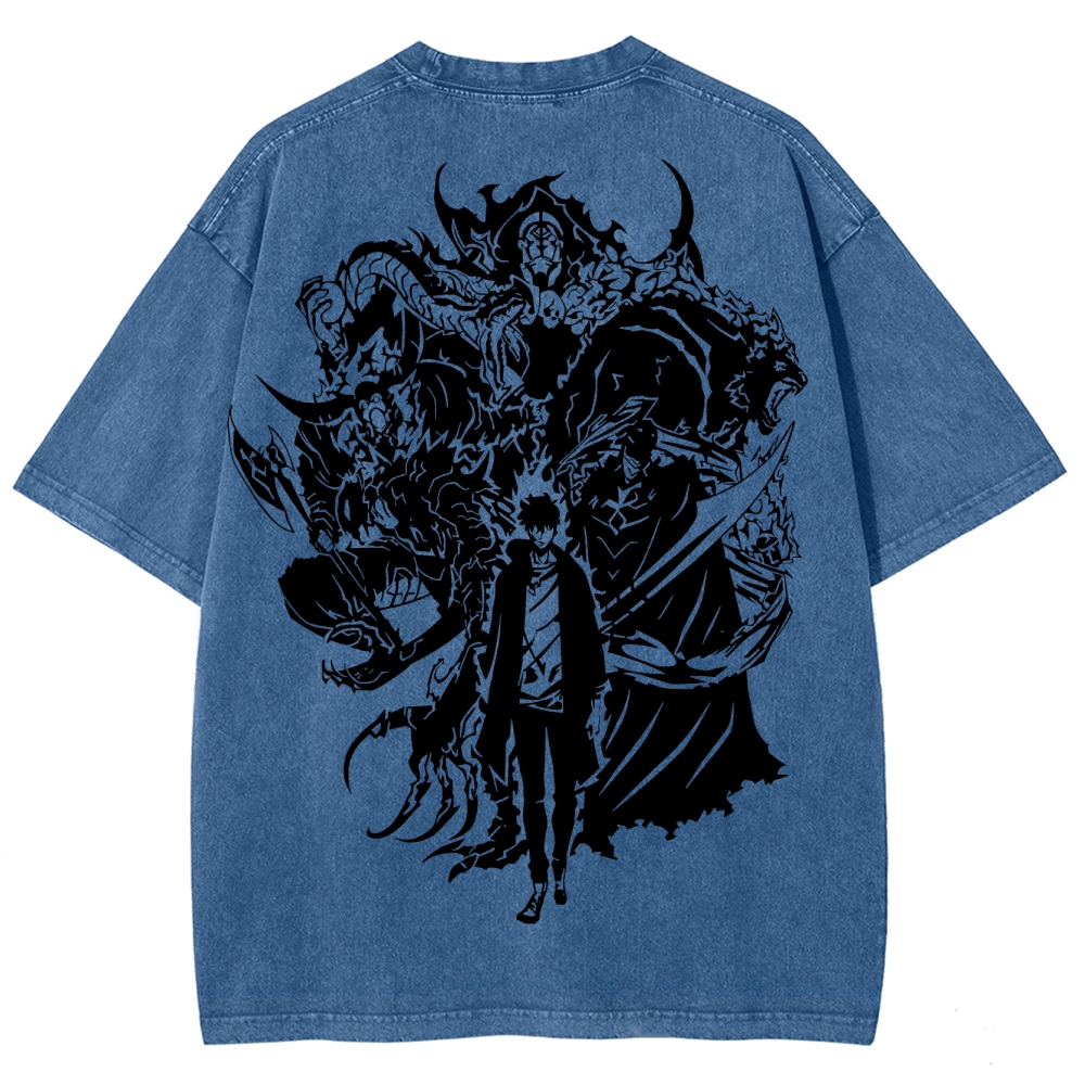 solo levelingUnisex Fit Washed T-Shirt 2502004720