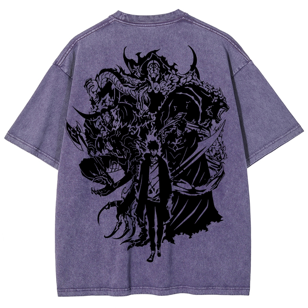 solo levelingUnisex Fit Washed T-Shirt 2502004720