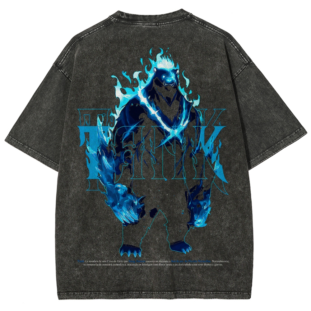 solo leveling Unisex Fit Washed T-Shirt 2502007514