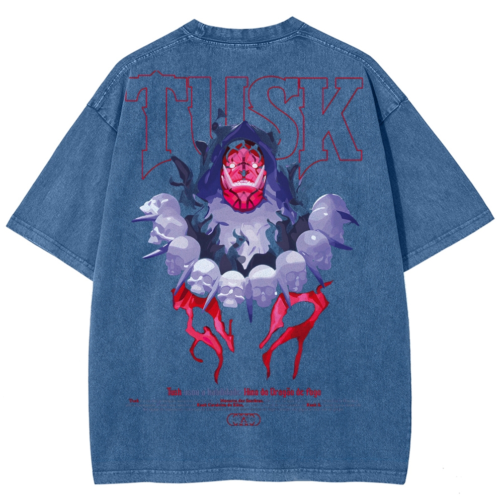 solo leveling Unisex Fit Washed T-Shirt 2502007520