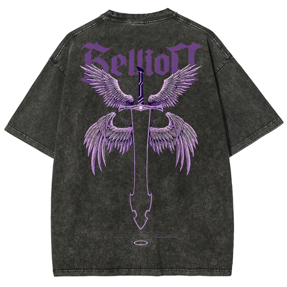 solo leveling Unisex Fit Washed T-Shirt 2502007529