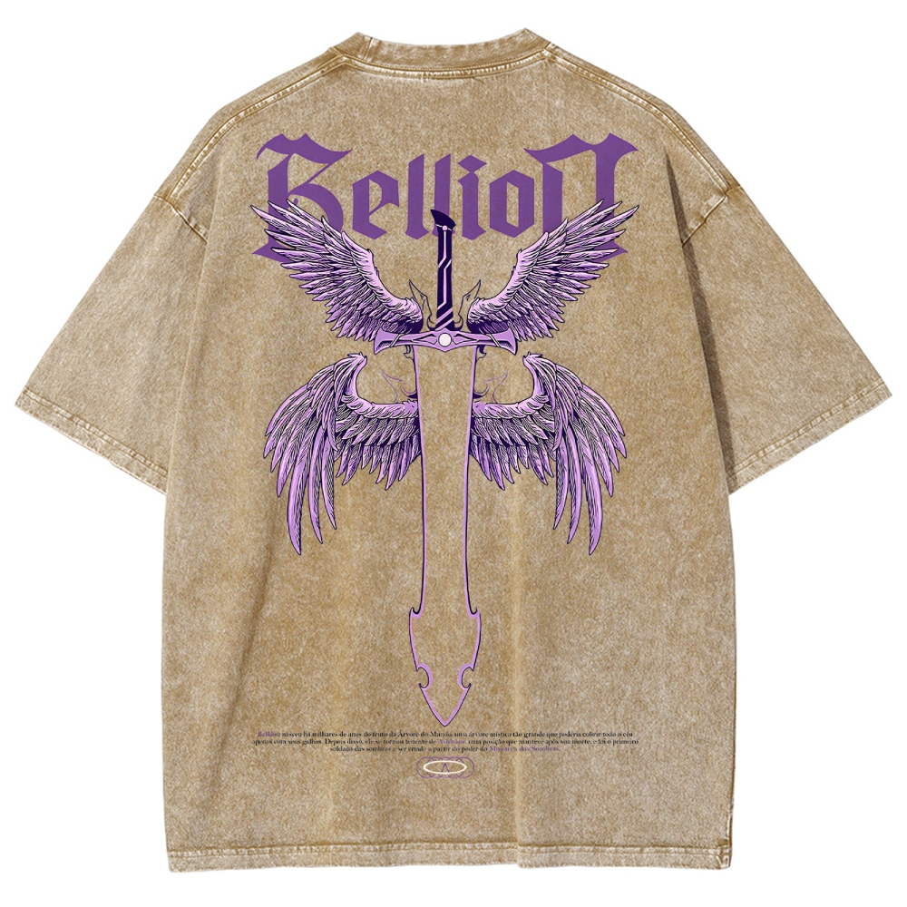 solo leveling Unisex Fit Washed T-Shirt 2502007529