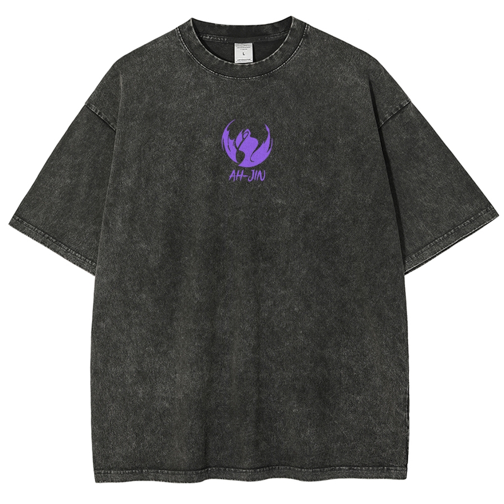 solo leveling Unisex Fit Washed T-Shirt 2502007601
