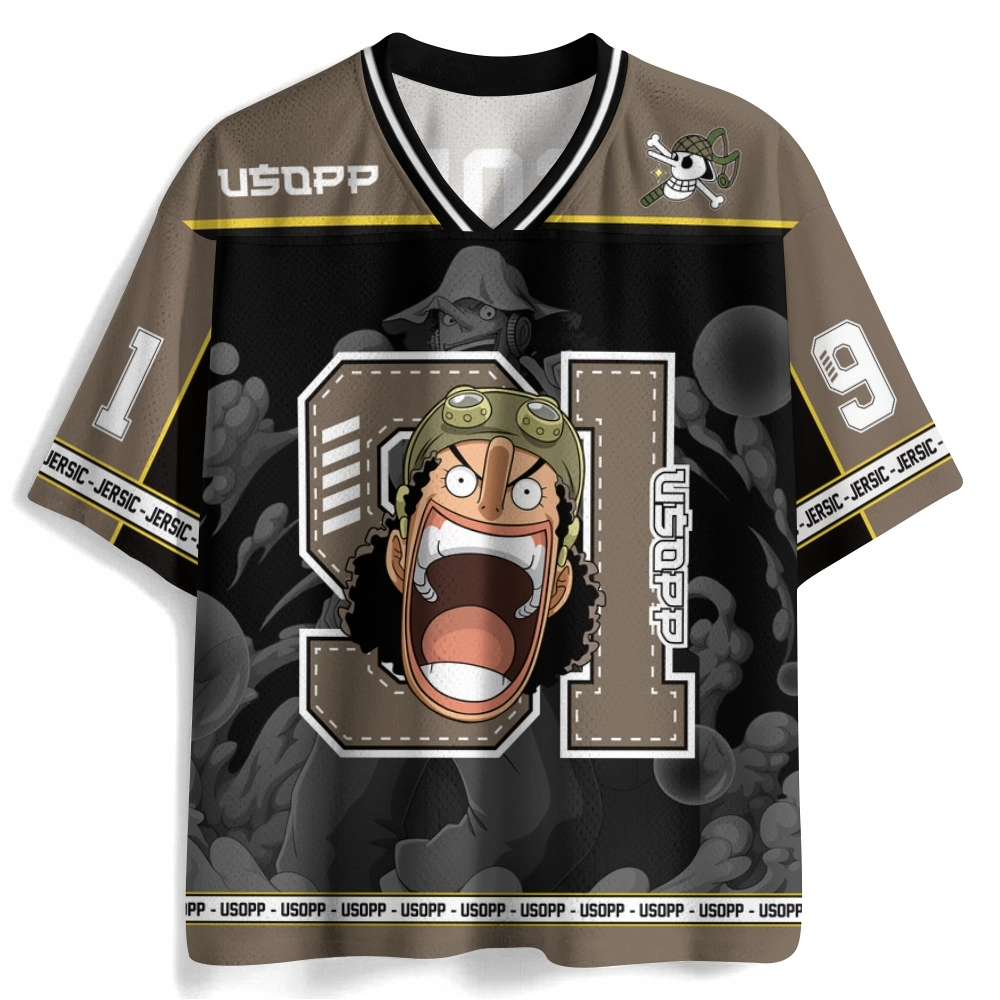 One Piece Usopp Anime Football Jersey