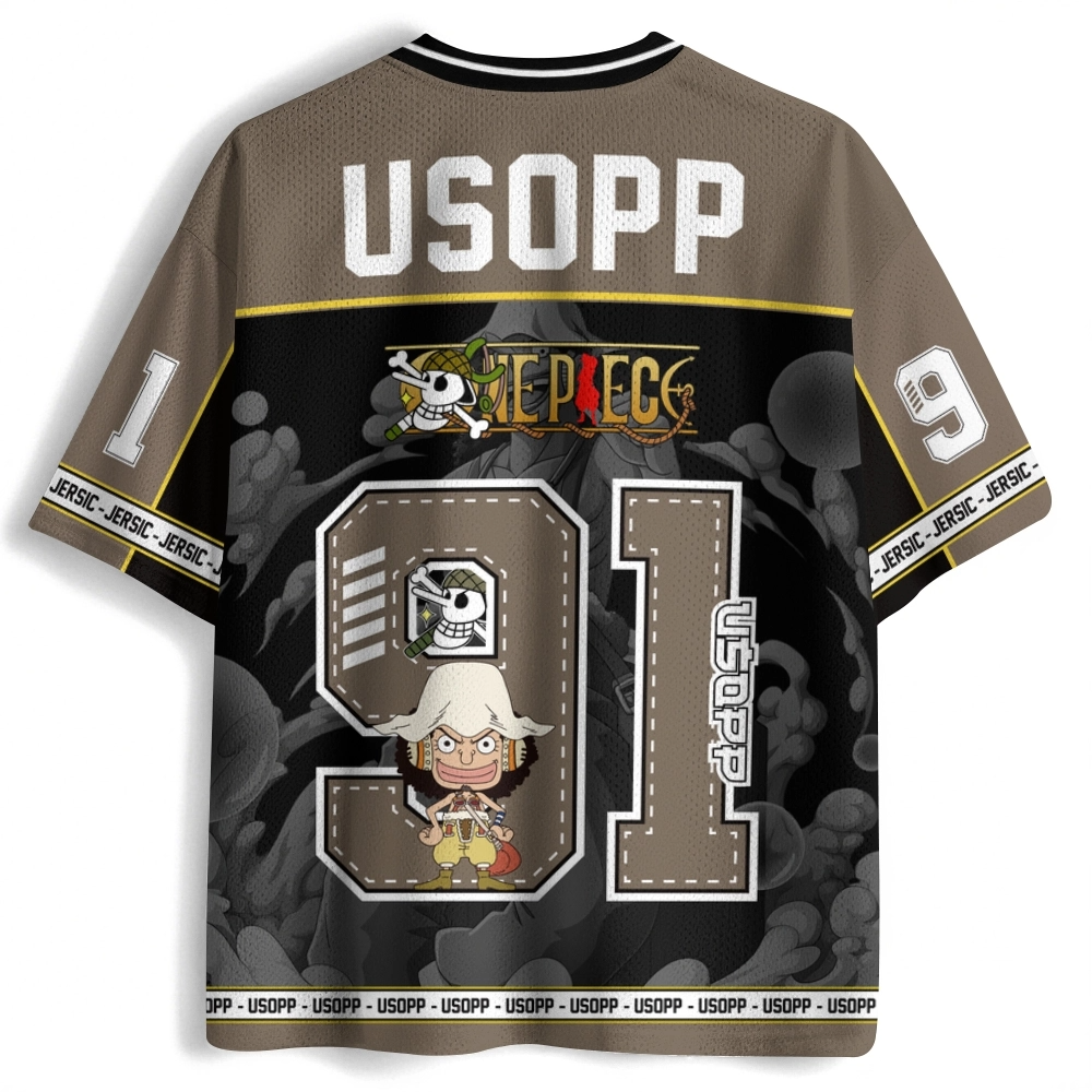One Piece Usopp Anime Football Jersey