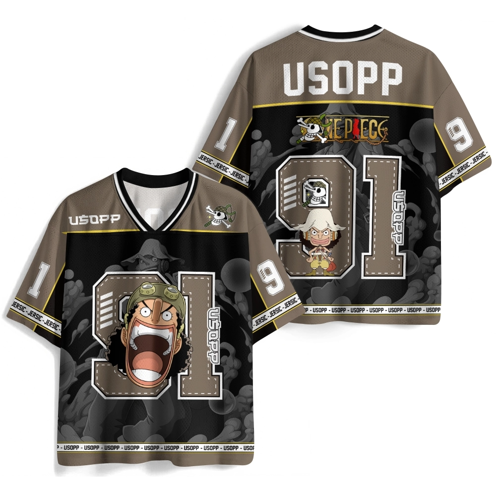 One Piece Usopp Anime Football Jersey