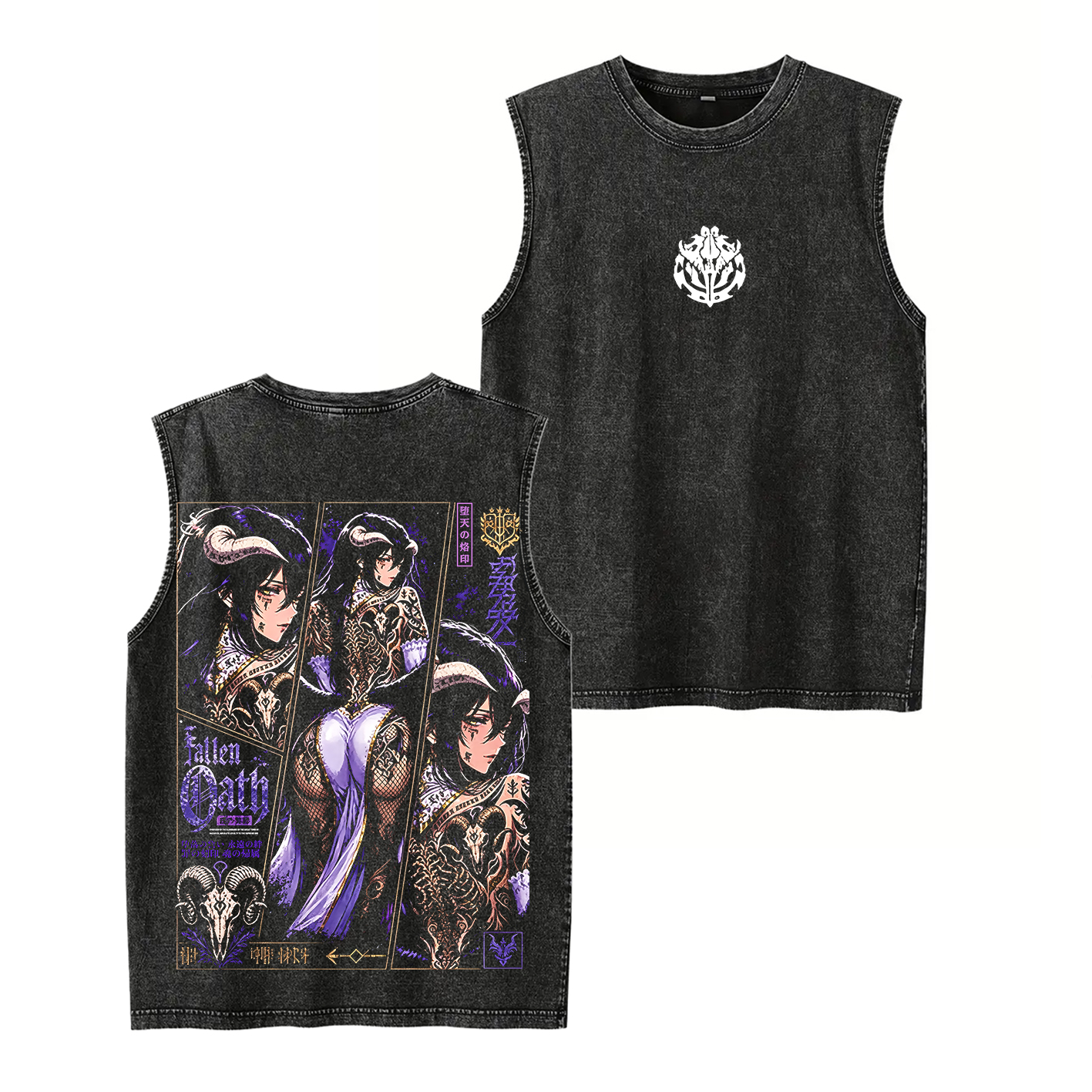 Overlord Albedo Unisex Washed T-shirt/Crewneck/Hoodie