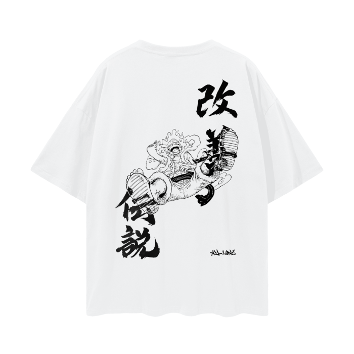 Path of the Pirate King Gear 5 Streetwear Shirt White