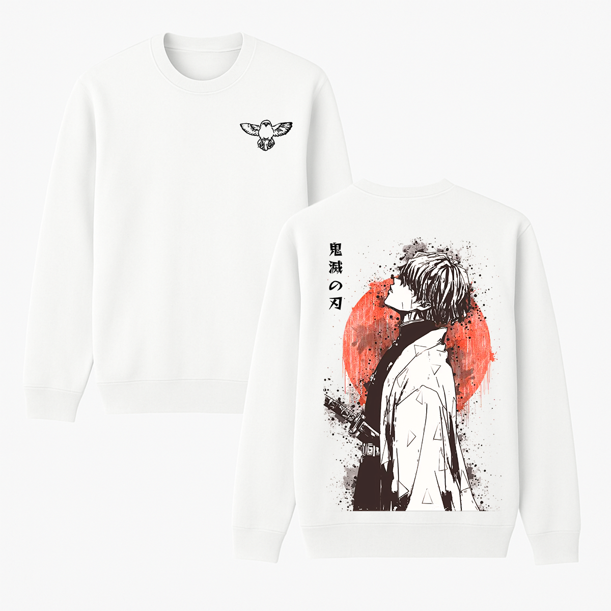 Zenitsu  Demon Slayer Anime Unisex  Crewneck Sweatshirt