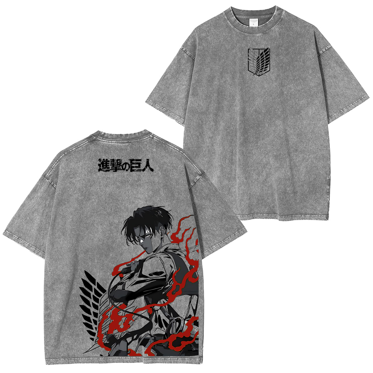 Attack on Titan Washed T-shirt/Crewneck/Hoodie