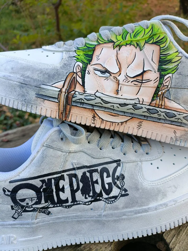  Air Force 1 One piece manga Monkey comics Zoro