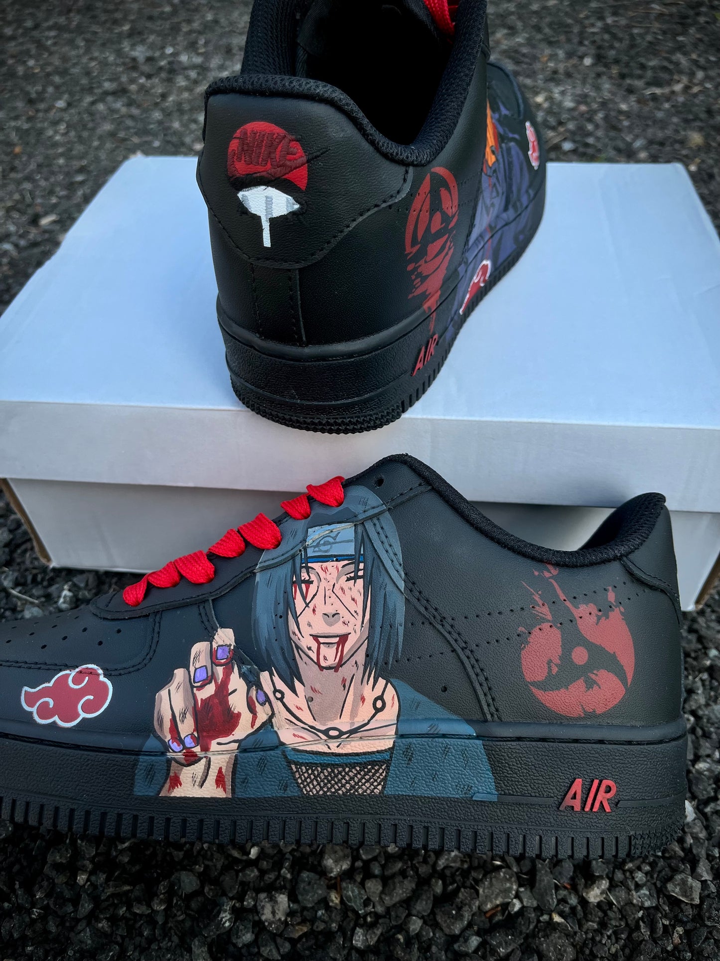 Naruto Itachi and Obito 1 Anime Shoes!!