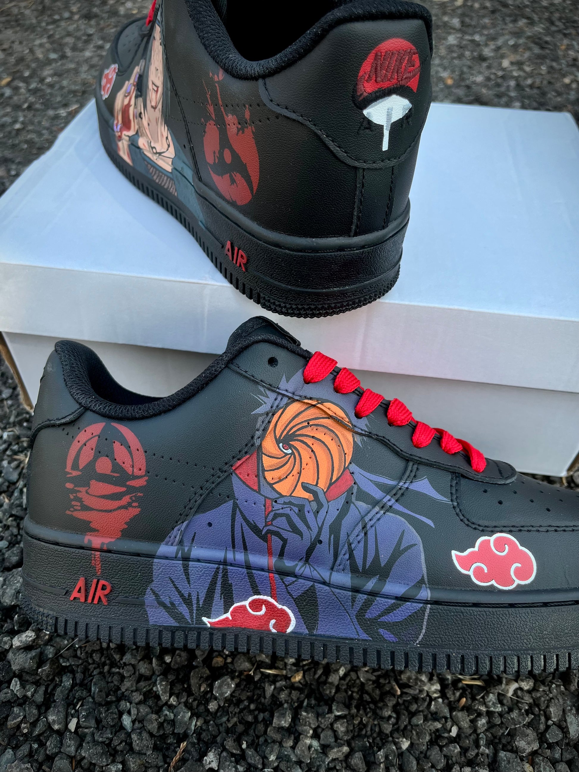 Naruto Itachi and Obito 1 Anime Shoes!!