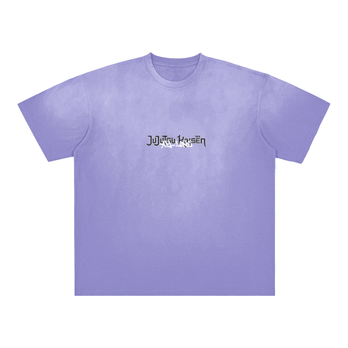 Clap and Crush Streetwear Shirt Purple Washed Heavy Weight