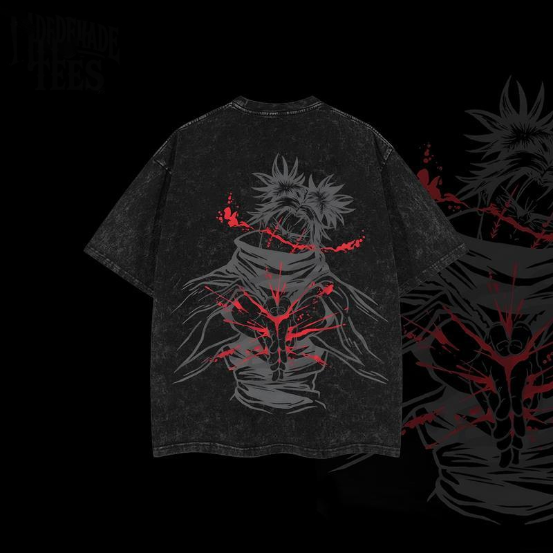 Choso Kamo Shirt – JJK Merch Clothing Washed Cotton T-Shirt. Premium oversized fit with vintage wash