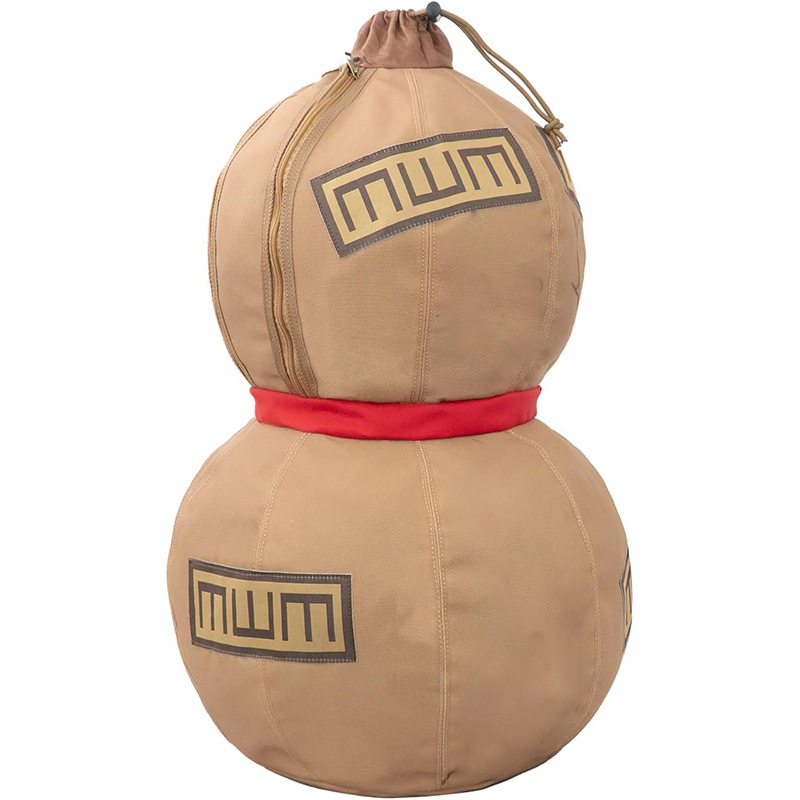 Naruto Gaara cosplay gourd-shaped bag, anime backpack, gym bag, anime fitness bag
