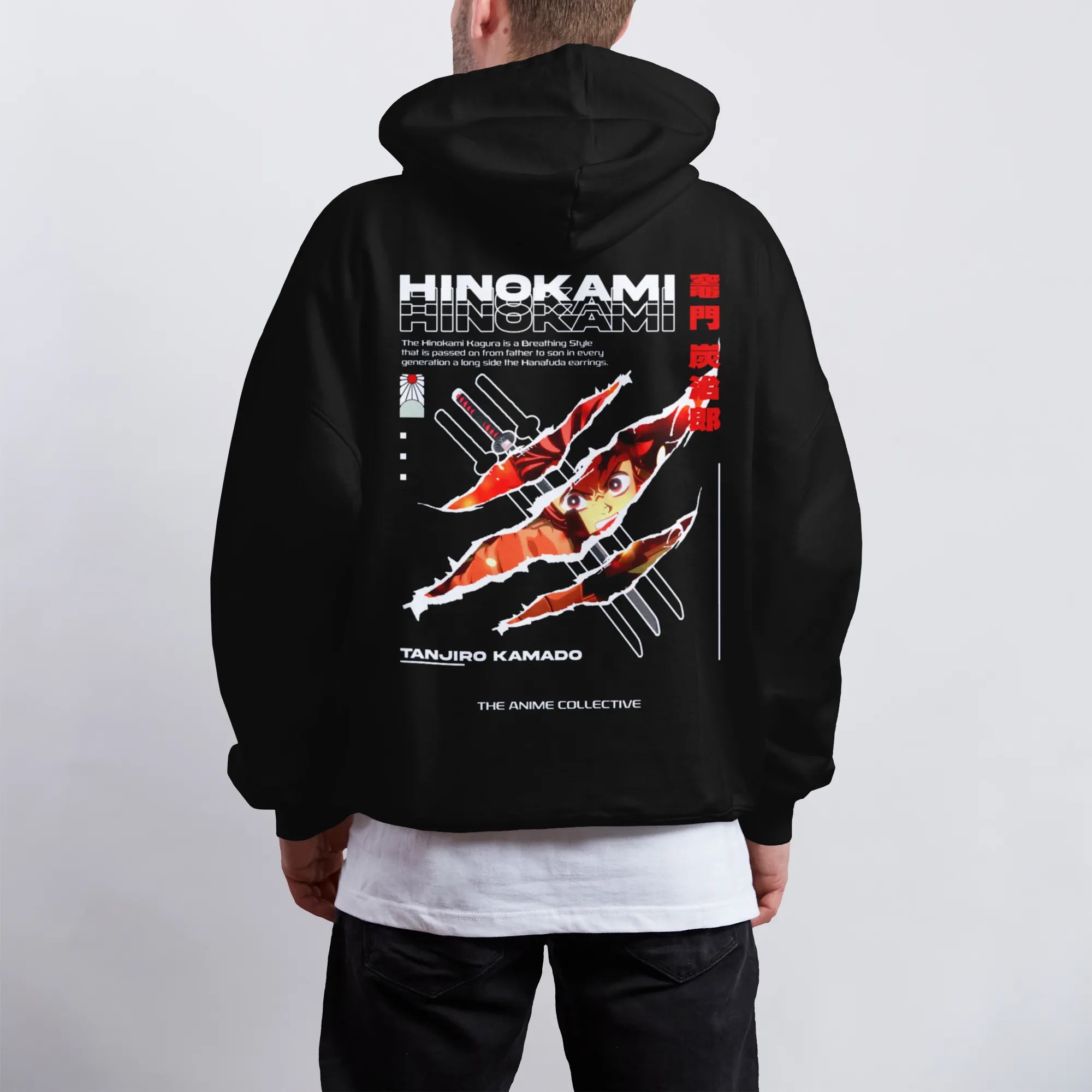 Tanjiro Kamado Hinokami Demon Slayer | Hoodie
