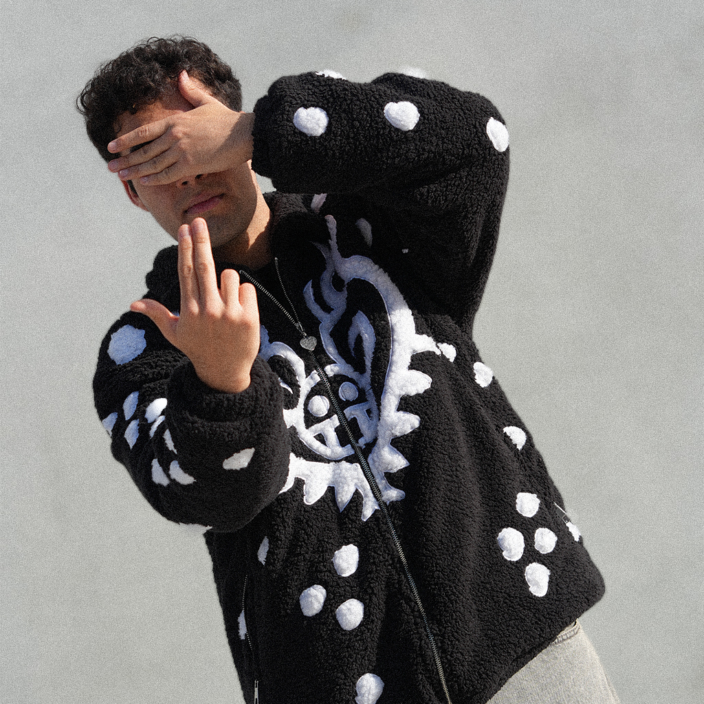 Luffy Gear 5 Sherpa Fleece Jacket