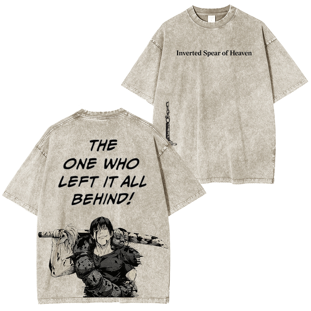 Jujutsu Kaisen :Toji Fushiguro Vintage washed T-shirt/Crewneck/Hoodie